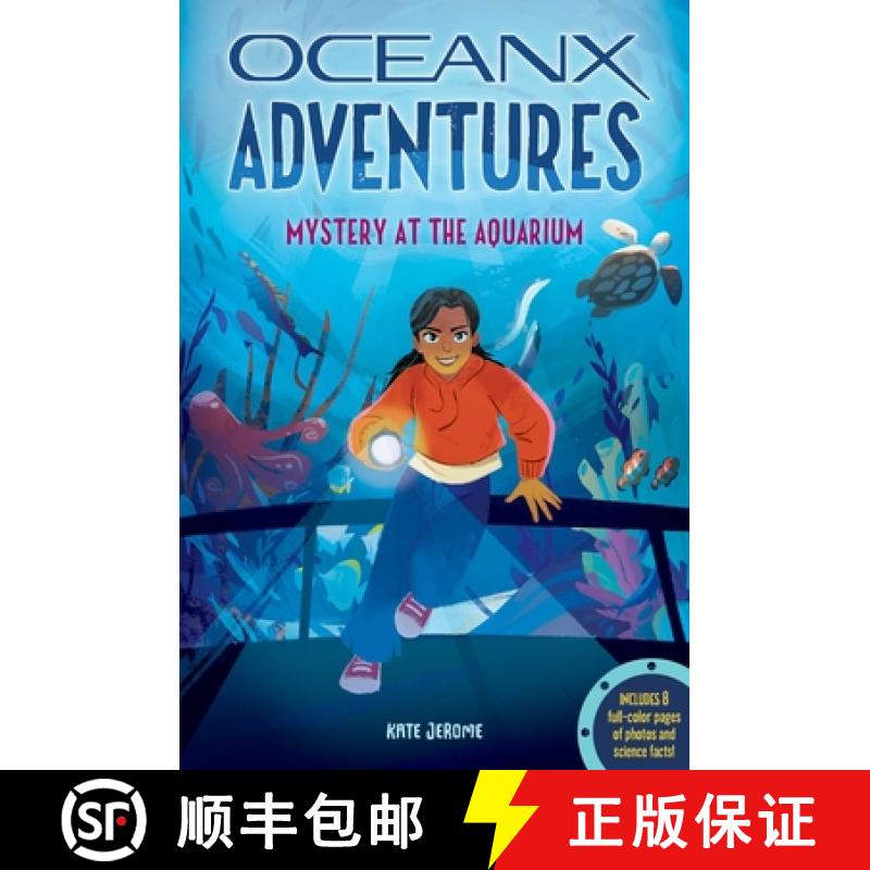【3-4周达】Mystery at the Aquarium: A Lights-Out Mystery at the Aquarium! (Middle Grade Mysteries, Bo... [9781681889245]