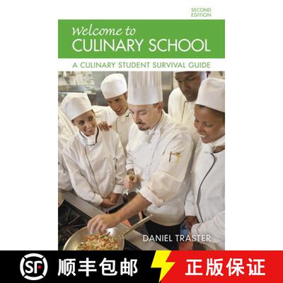 【3-4周达】Welcome to Culinary School: A Culinary Student Survival Guide [9780134185651]
