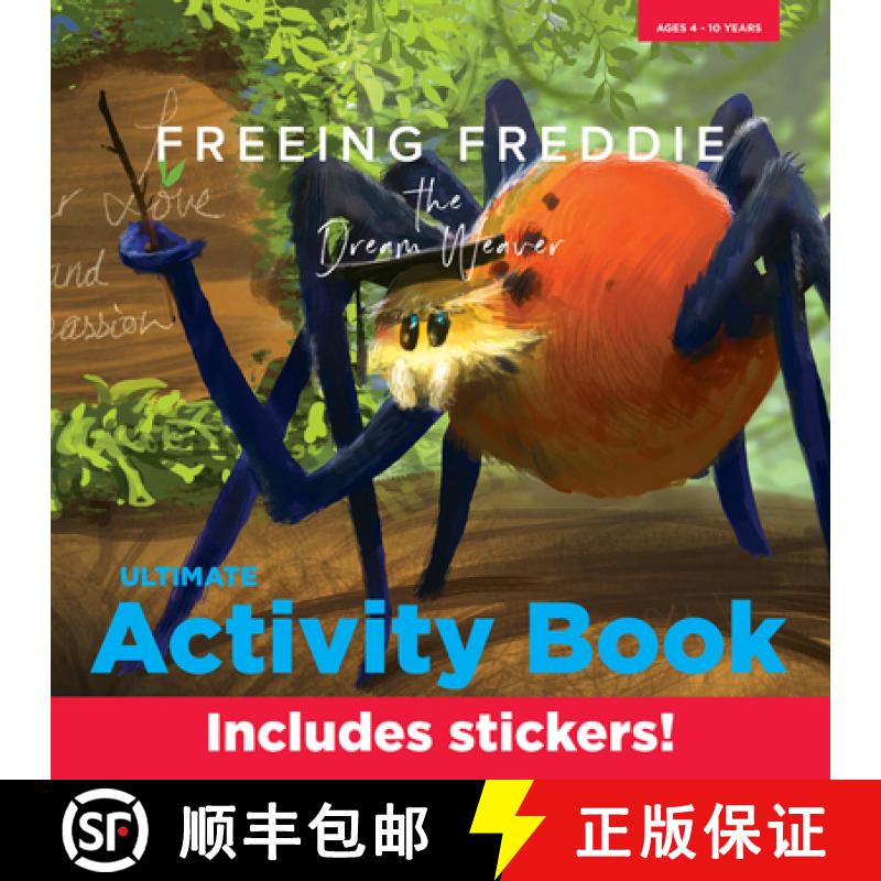 【3-4周达】Freeing Freddie the Dream Weaver - Ultimate Activity Book: Includes Stickers! [9780757004599]