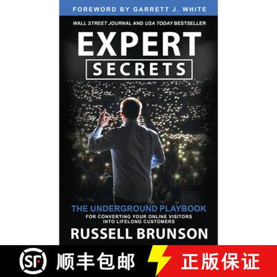 【3-4周达】Expert Secrets: The Underground Playbook for Converting Your Online Visitors Into Lifelong... [9781401970604]
