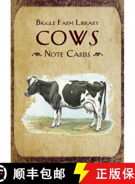 【3-4周达】Biggle Farm Library Note Cards: Cows [9781626361522]