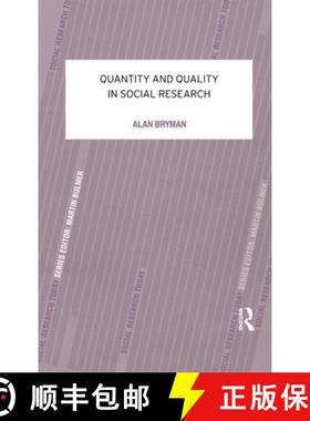 【3-4周达】Quantity and Quality in Social Research [9780415078986]