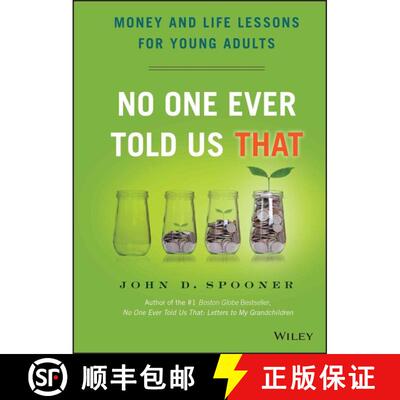 【3-4周达】精装 No One Ever Told Us That: Money And Life Lessons For Young Adults [Wiley金融] [9781118992234]