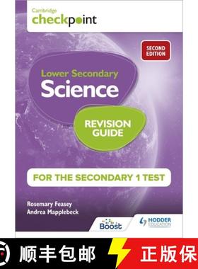 Cambridge Checkpoint Lower Secondary Science Revision Guide for the Secondary 1 Test 2nd Edition: Hod... [9781398364219]