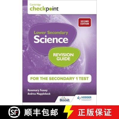 Cambridge Checkpoint Lower Secondary Science Revision Guide for the Secondary 1 Test 2nd Edition: Hod... [9781398364219]