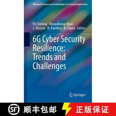 【3-4周达】6G Cyber Security Resilience: Trends and Challenges [9783031850073]