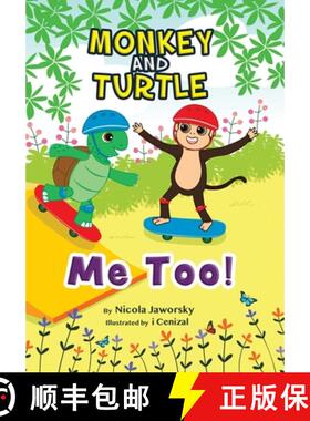 【3-4周达】Monkey and Turtle - Me Too! [9780228824893]
