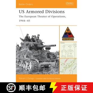 European 预订 Operations 9781841765648 Divisions Armored The 1944 Theater