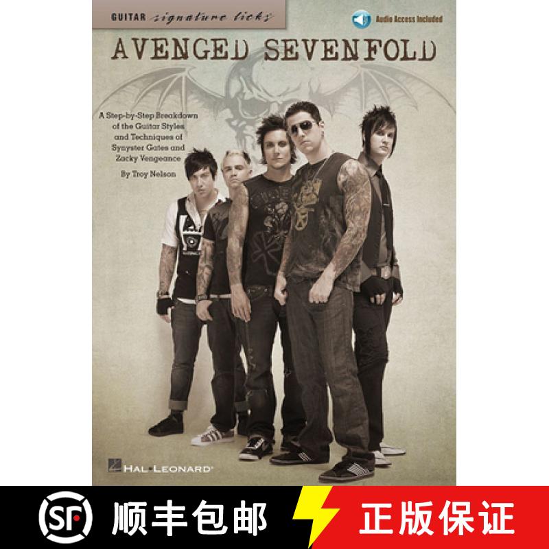 【3-4周达】Signature Licks Guitar: Avenged Sevenfold [9781617805677]