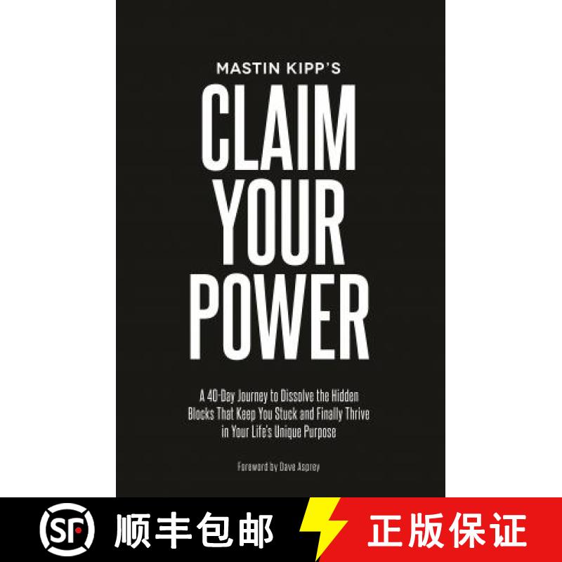 【2-3周达】Claim Your Power: A 40-Day Journey to Dissolve the Hidden Traumas That Keep You Stuck and ... [9781781805947]