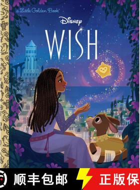【3-4周达】Disney Wish Little Golden Book [9780736442091]