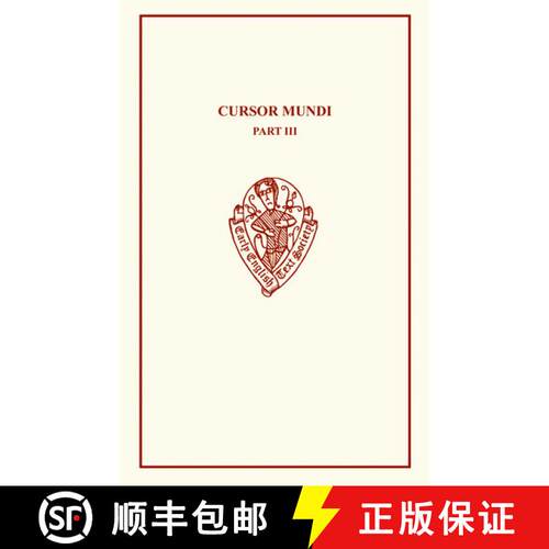 【3-4周达】Cursor Mundi: - 11.12559-19300 [9780859916547]