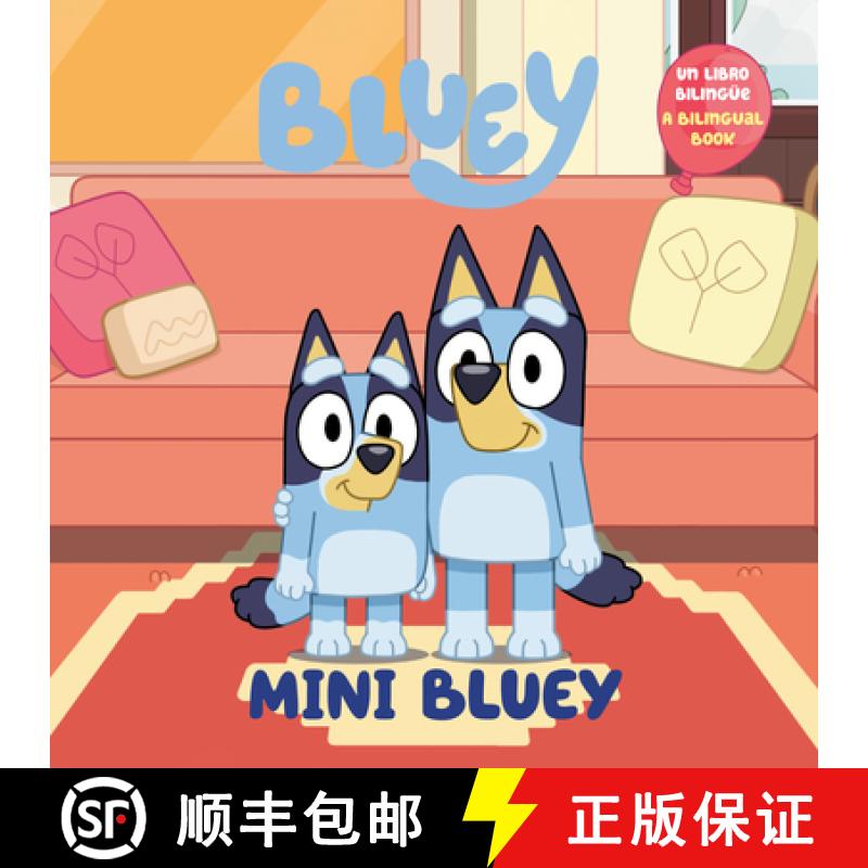 【3-4周达】Mini Bluey (Bilingual English-Spanish Edition): Un Libro Bilingüe [9780593891322]