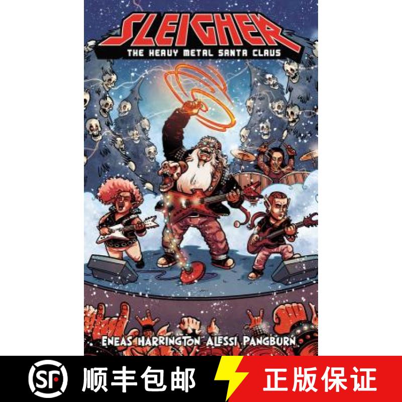 【3-4周达】Sleigher : The Heavy Metal Santa Claus [9781632292100]