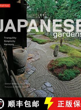 【3-4周达】Japanese Gardens: Tranquility, Simplicity, Harmony [9784805318690]