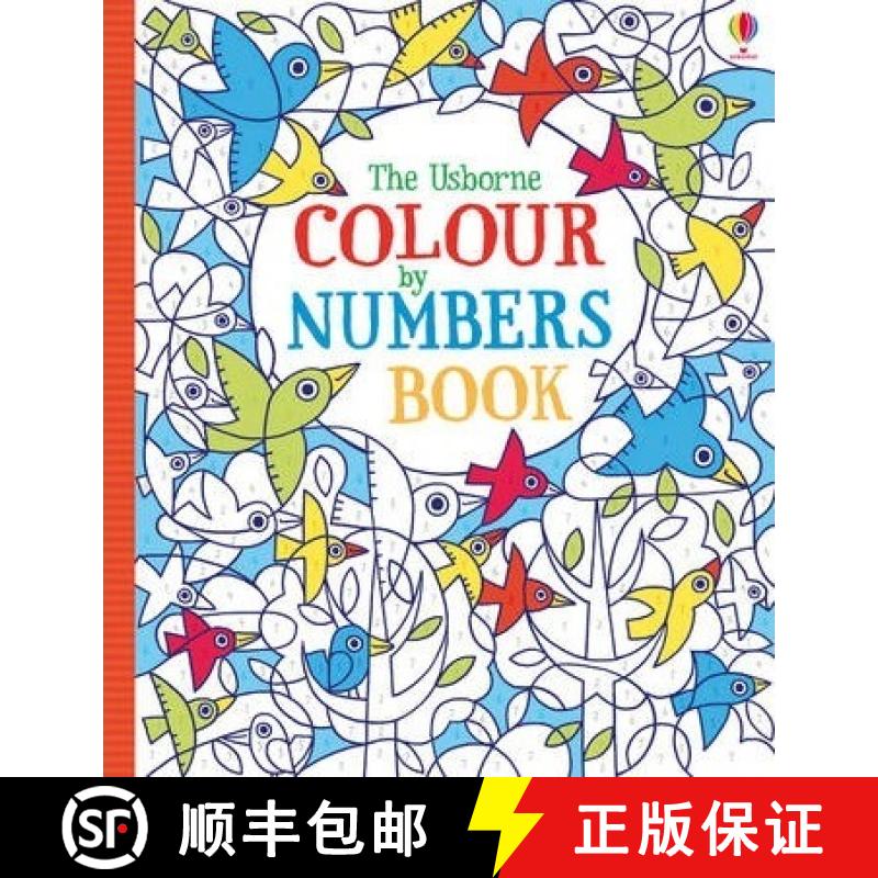【3-4周达】Colour by Numbers Book [9781409536451]