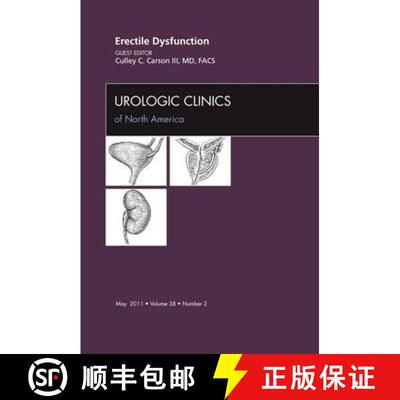 【3-4周达】Erectile Dysfunction, an Issue of Urologic Clinics: Volume 38-2 [9781455705177]