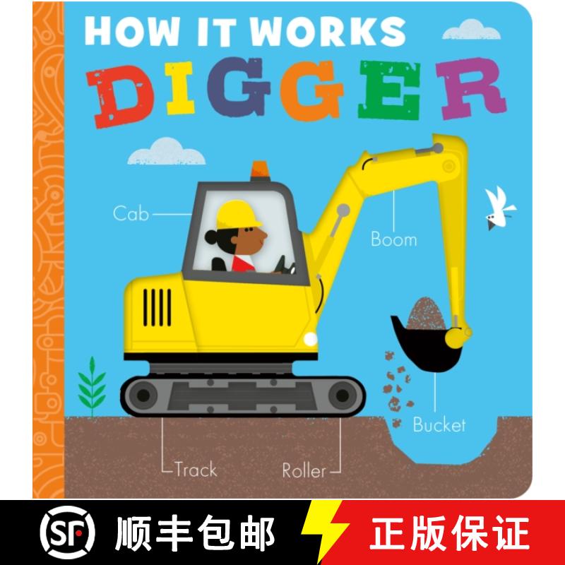 【3-4周达】How it Works: Digger [9781801044875]