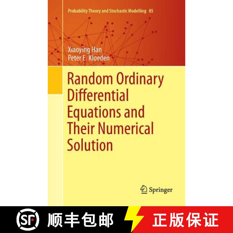 【3-4周达】Random Ordinary Differential Equations and Their Numerical Solution [9789811348433]