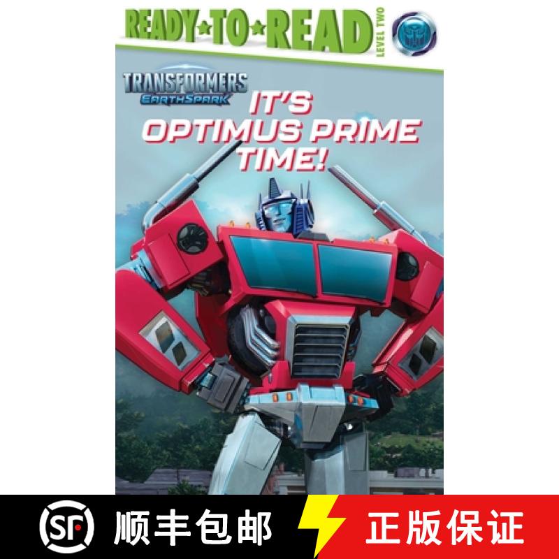 【3-4周达】It's Optimus Prime Time!: Ready-To-Read Level 2 [9781665939515]