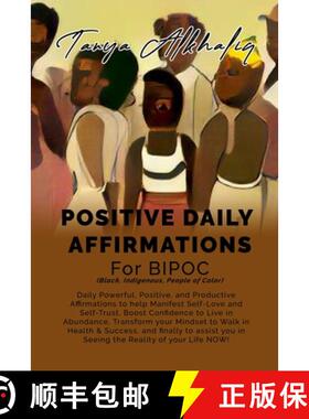 【3-4周达】Positive Daily Affirmations for BIPOC (Black, Indigenous, People of Color) [9781387817979]