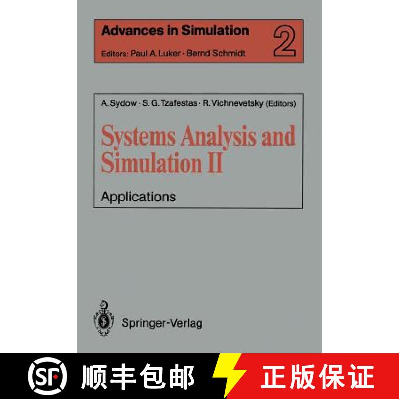 【3-4周达】Systems Analysis and Simulation II: Applications Proceedings of the International Symposiu... [9780387970936]