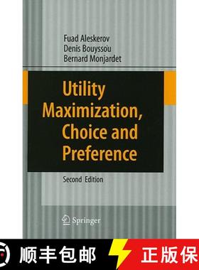 【3-4周达】Utility Maximization, Choice and Preference [9783540341826]