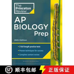 Biology Complete Prep Princeton Content Tests 26th Review... Review Practice 3周达 9780593517031 Edition
