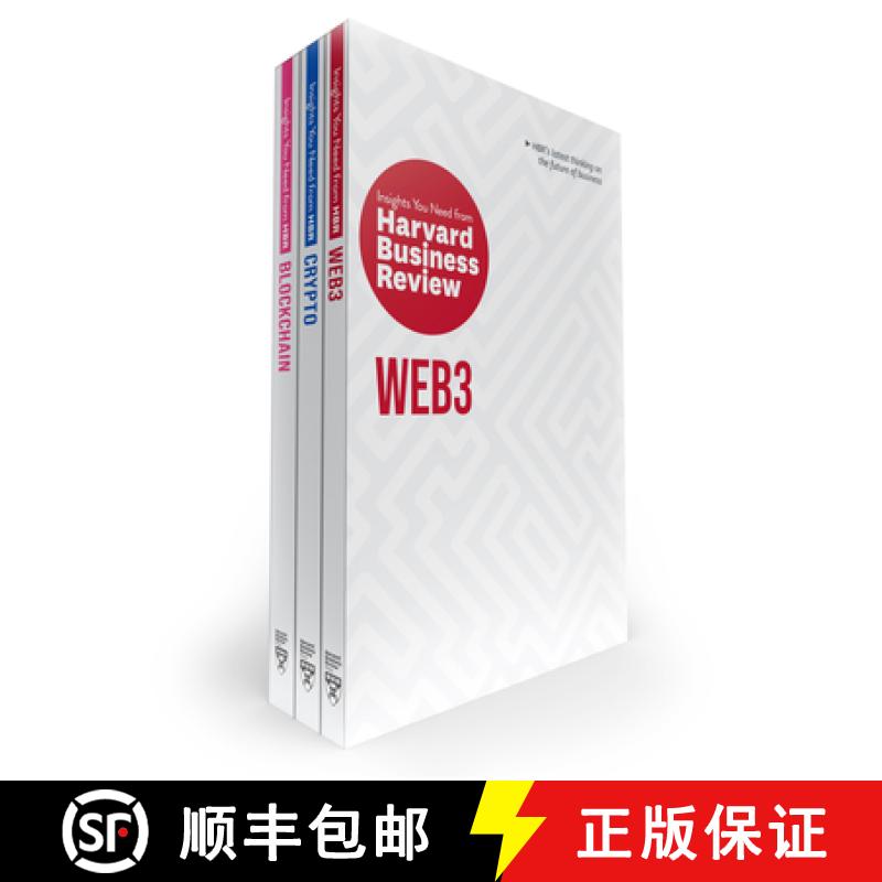 【4周达】HBR Insights Web3, Crypto, and Blockchain Collection (3 Books) [9781647827229]