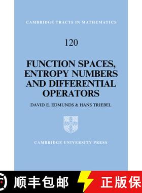 【3-4周达】Function Spaces, Entropy Numbers, Differential Operators: - Function Spaces, Entropy Numbe... [9780521560368]