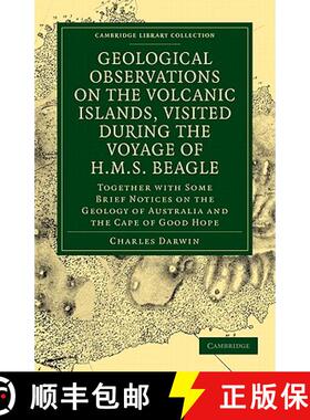 【3-4周达】Geological Observations on the Volcanic Islands, Visited During the Voyage of HMS Beagle: ... [9781108072335]