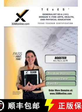 预订 TExES Generalist Ec-6 191 Fine Arts, Health and Physical Education Boost Edition [9781607871064]