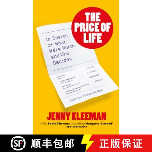 【3-4周达】精装 The Price of Life : In Search of What We're Worth and Who Decides [9781035004966]