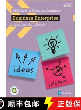 【3-4周达】BTEC Level 2 Certificate in Business Enterprise Learner Handbook with ActiveBook [9781292196930]