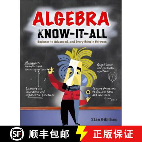 【3-4周达】Algebra Know-It-ALL: Beginner to Advanced, and Everything in Between [9780071546171]