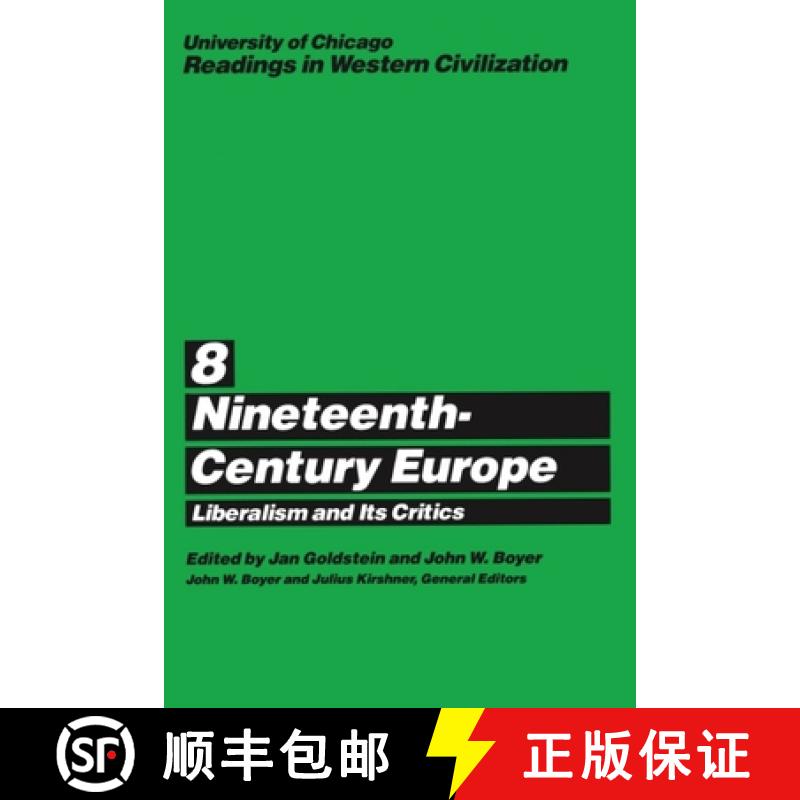 【3-4周达】University of Chicago Readings in Western Civilization, Volume 8, Volume 8: Nineteenth-Cen... [9780226069524]