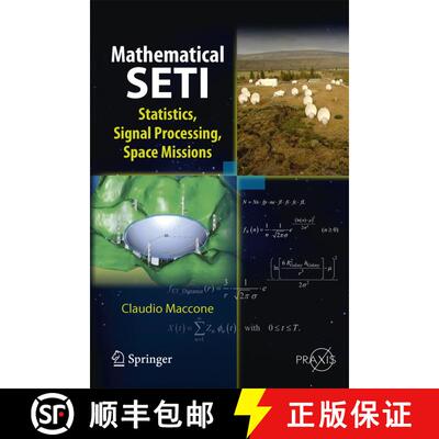 【3-4周达】精装 Mathematical SETI : Statistics, Signal Processing, Space Missions [9783642274367]