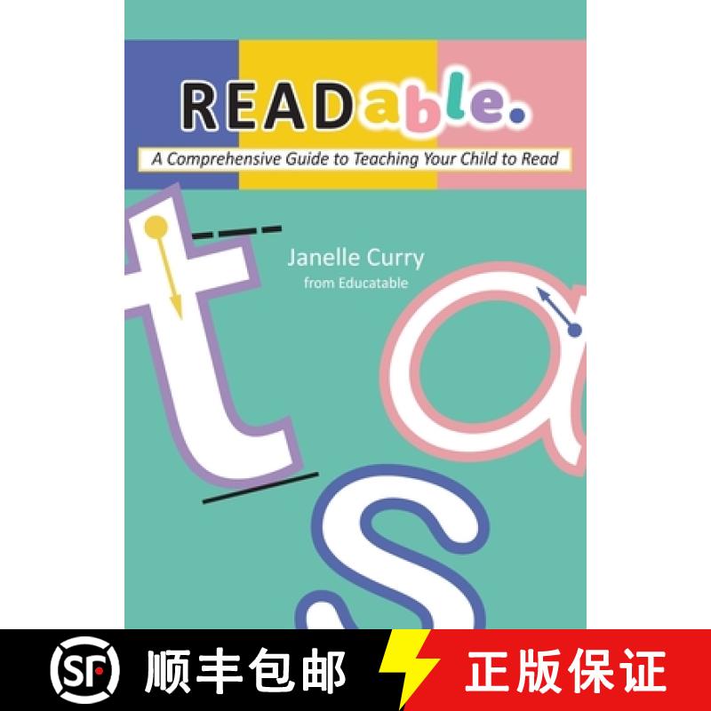 【2-3周达】READable: A Comprehensive Guide to Teaching Your Child to Read [9781922465832]