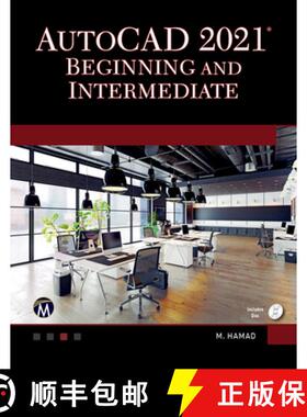 【3-4周达】AutoCAD 2021 Beginning and Intermediate [9781683925224]