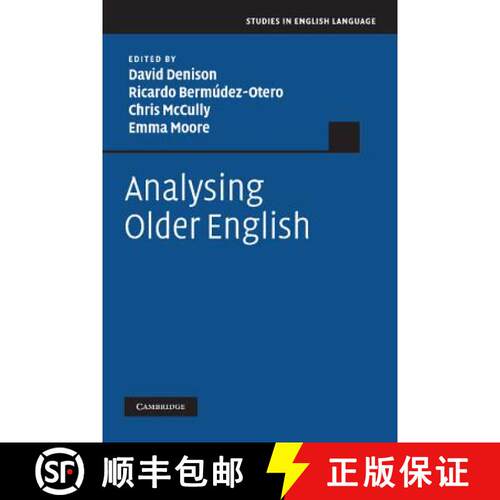 预订 精装 Analysing Older English: - Analysing Older English [9780521112468]
