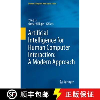 【3-4周达】精装 Artificial Intelligence for Human Computer Interaction: A Modern Approach [9783030826802]