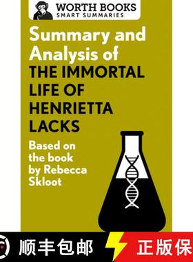 【3-4周达】Summary and Analysis of The Immortal Life of Henrietta Lacks : Based on the Book by Rebecc... [9781504046732]