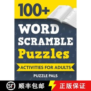 Puzzles 9781990100321 4周达 Adults For Activities Scramble Word 100