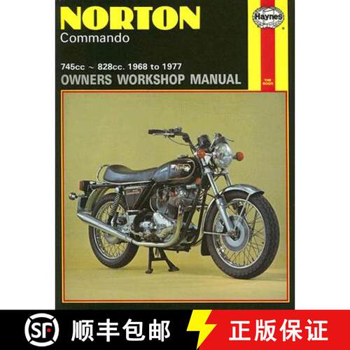 【3-4周达】Norton Commando Owners Workshop Manual, No. 125: '68-'77 [9780856961250]