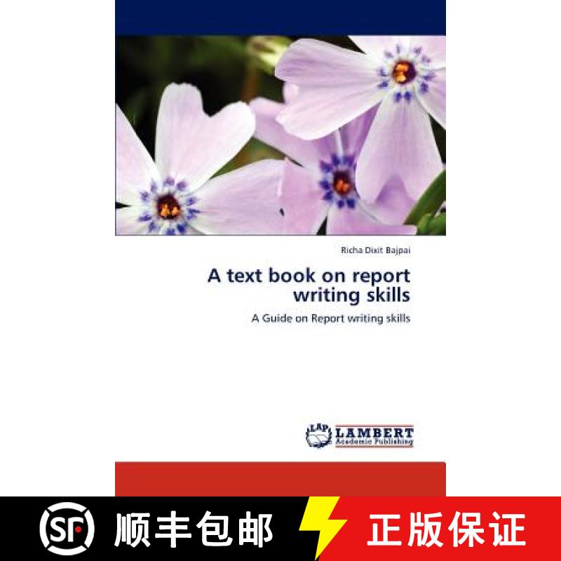 预订 A text book on report writing skills [9783659130441]