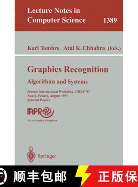 【3-4周达】Graphics Recognition: Algorithms and Systems : Second International Workshop, GREC'97, Nan... [9783540643814]