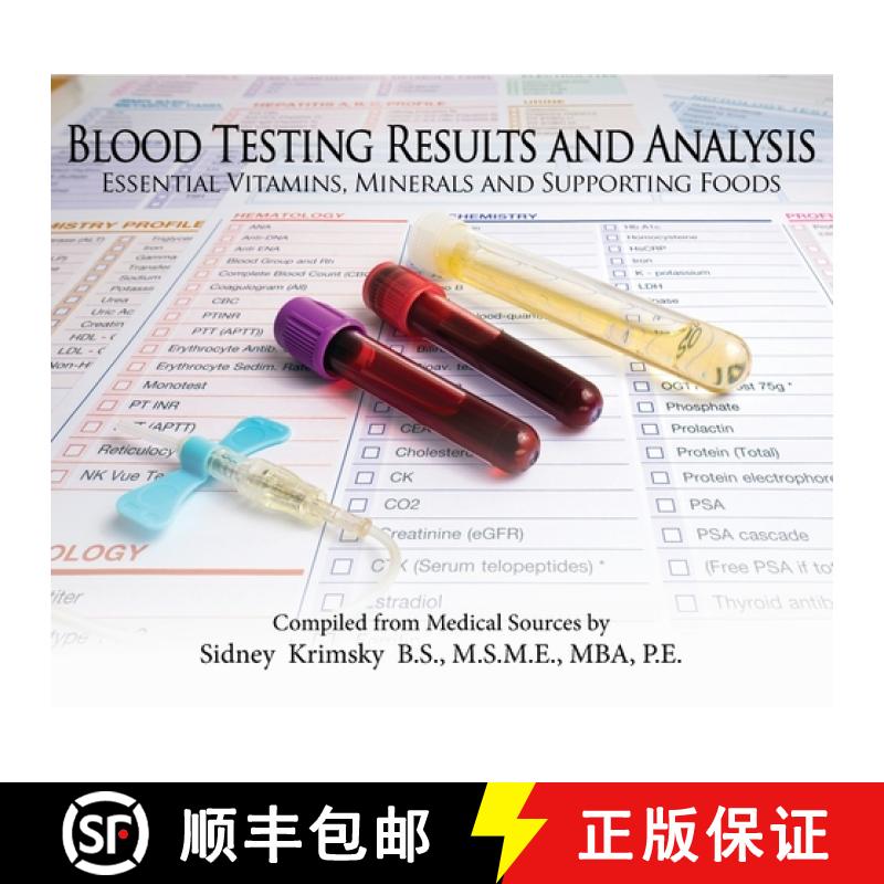 【3-4周达】Blood Testing Results and Analysis: Essential Vitamins, Minerals, and Supporting Foods [9798886405729]