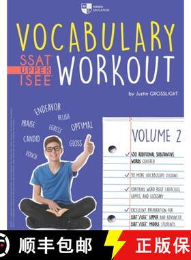 【3-4周达】Vocabulary Workout for the SSAT/ISEE: Volume 2 [9780998484174]
