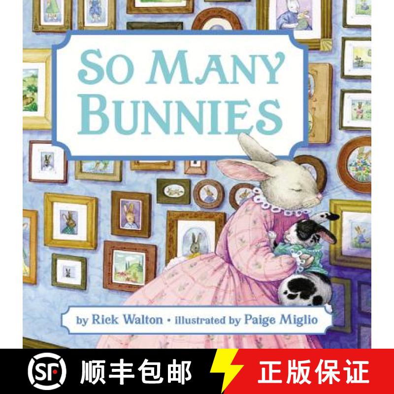 【3-4周达】So Many Bunnies Board Book: A Bedtime ABC and Counting Book: An Easter and Springtime Book... [9780688173647]