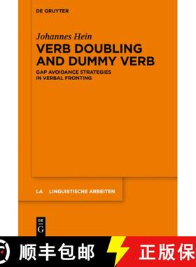 预订 Verb Doubling and Dummy Verb: Gap Avoidance Strategies in Verbal Fronting [9783110991888]